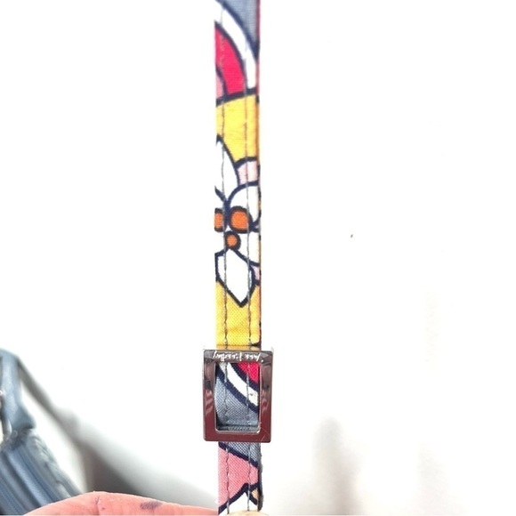 Vera Bradley Tropical Evening Small Compact Cloth Crossbody Bag Purse - Picture 5 of 16